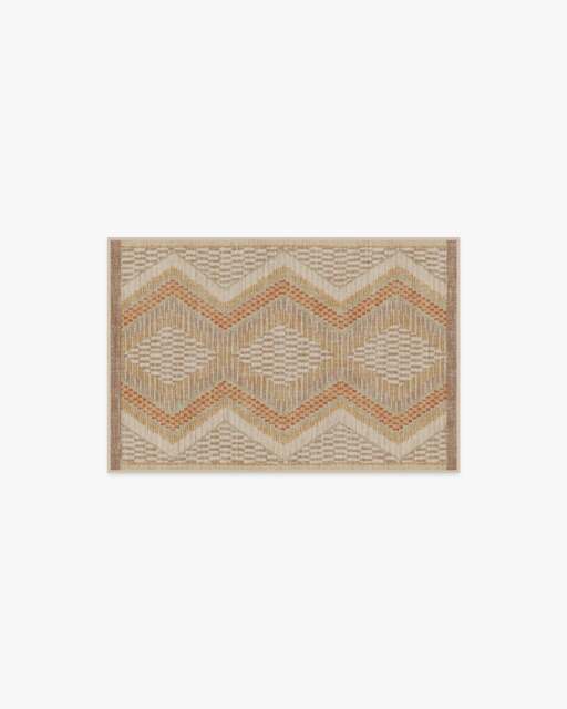 Etta Natural & Terra Rug by Justina Blakeney - 60x90 - Machine Washable Area Rug - Kid & Pet Friendly - Indoor Rugs - Ruggable - image 1