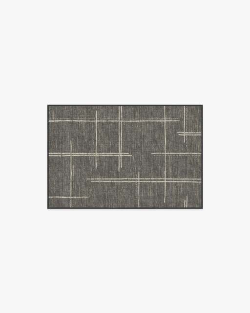 Stellan Charcoal Rug - 60x90 - Machine Washable Area Rug - Kid & Pet Friendly - Indoor Rugs - Ruggable - image 1