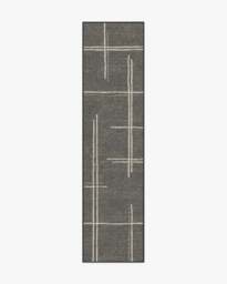 Stellan Charcoal Rug - 60x90 - Machine Washable Area Rug - Kid & Pet Friendly - Indoor Rugs - Ruggable - thumbnail 2