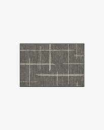 Stellan Charcoal Rug - 60x90 - Machine Washable Area Rug - Kid & Pet Friendly - Indoor Rugs - Ruggable - thumbnail 1