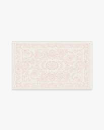 Delphina Powder Pink Flatwoven Rug - 90x150 - Machine Washable Area Rug - Kid & Pet Friendly - Indoor Rugs - Ruggable