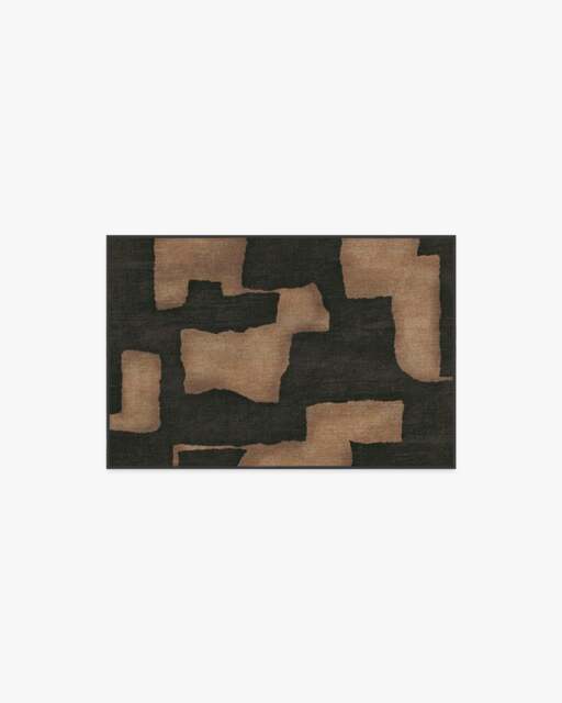 Impresa Charcoal & Taupe Flatwoven Rug - 60x90 - Machine Washable Area Rug - Kid & Pet Friendly - Indoor Rugs - Ruggable - image 1