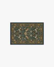 Strawberry Thief Indigo Rug by Morris & Co. - 60x90 - Machine Washable Area Rug - Kid & Pet Friendly - Indoor Rugs - Ruggable - thumbnail 1