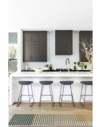 Gradasi Teal Quartz Flatwoven Rug - 60x90 - Machine Washable Area Rug - Kid & Pet Friendly - Indoor Rugs - Ruggable - thumbnail 2
