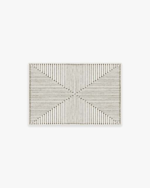 Inkdrop Camel & Ivory Rug by Jonathan Adler - 60x90 - Machine Washable Area Rug - Kid & Pet Friendly - Indoor Rugs - Ruggable - image 1