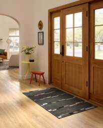 Rift Charcoal Flatwoven Rug - 60x90 - Machine Washable Area Rug - Kid & Pet Friendly - Indoor Rugs - Ruggable - thumbnail 2