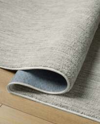 Finley Cloud Grey Plush Rug - 150x215 - Machine Washable Area Rug - Kid & Pet Friendly - Indoor Rugs - Ruggable - thumbnail 2