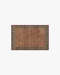 Acorn Amber Red Flatwoven Rug by Morris & Co. - 60x90 - Machine Washable Area Rug - Kid & Pet Friendly - Indoor Rugs - Ruggable - thumbnail 1