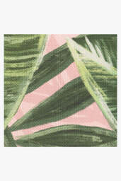 Filifera Palm Pink Outdoor Rug - 75x215 - Machine Washable Area Rug - Kid & Pet Friendly - Indoor Rugs - Ruggable - thumbnail 3