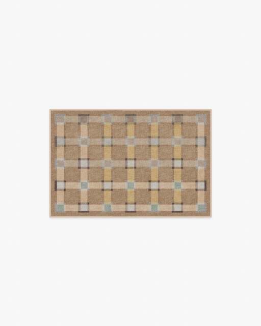 Maja Ochre Multicolour Rug Brown - 60x90 - Machine Washable Area Rug - Kid & Pet Friendly - Indoor Rugs - Ruggable - image 1