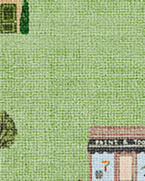 About Town Green Rug - 90x150 - Machine Washable Area Rug - Kid & Pet Friendly - Indoor Rugs - Ruggable - thumbnail 2