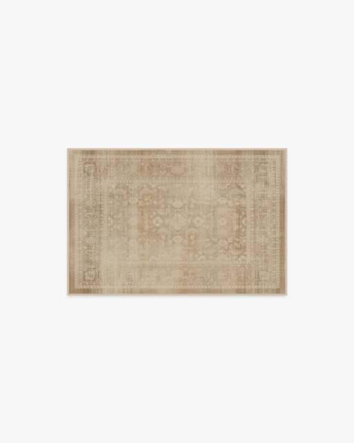 Ophelia Warm Natural Rug - 60x90 - Machine Washable Area Rug - Kid & Pet Friendly - Indoor Rugs - Ruggable - image 1