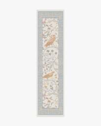 Newill Ivory & Blue Rug by Morris & Co. - 275x365 - Machine Washable Area Rug - Kid & Pet Friendly - Indoor Rugs - Ruggable - thumbnail 2