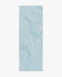 Sana Soft Blue Rug - 75x215 - Machine Washable Area Rug - Kid & Pet Friendly - Indoor Rugs - Ruggable - thumbnail 1