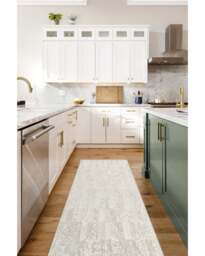 Granite Ombre Natural Flatwoven Rug - 305x425 - Machine Washable Area Rug - Kid & Pet Friendly - Indoor Rugs - Ruggable - thumbnail 2