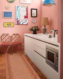 Serpent Border Coral Flatwoven Rug by Matthew Williamson - 60x90 - Machine Washable Area Rug - Kid & Pet Friendly - Indoor Rugs - Ruggable - thumbnail 2