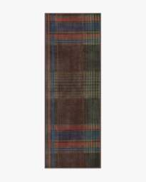 Emerson Brown Multicolour - 75x215 - Machine Washable Area Rug - Kid & Pet Friendly - Indoor Rugs - Ruggable - thumbnail 1