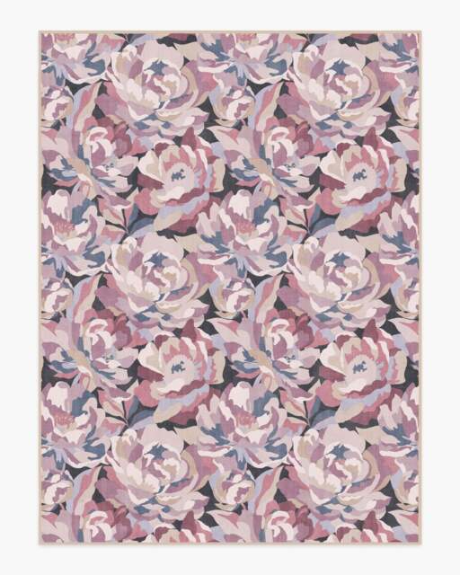 Fiona Multicolour Rug Purple - 275x365 - Machine Washable Area Rug - Kid & Pet Friendly - Indoor Rugs - Ruggable - image 1