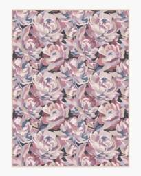 Fiona Multicolour Rug Purple - 275x365 - Machine Washable Area Rug - Kid & Pet Friendly - Indoor Rugs - Ruggable - thumbnail 1