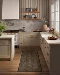 Gisele Dark Wood Rug Brown - 75x215 - Machine Washable Area Rug - Kid & Pet Friendly - Indoor Rugs - Ruggable - thumbnail 2
