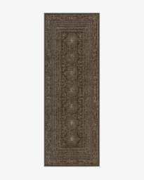 Gisele Dark Wood Rug Brown - 75x215 - Machine Washable Area Rug - Kid & Pet Friendly - Indoor Rugs - Ruggable - thumbnail 1