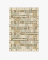 Selene Neutral Multicolour Flatwoven Rug by Architectural Digest - 120x185 - Machine Washable Area Rug - Kid & Pet Friendly - Indoor Rugs - Ruggable - thumbnail 1