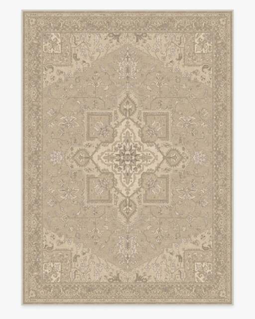 Maral Heriz Creme Rug - 305x425 - Machine Washable Area Rug - Kid & Pet Friendly - Indoor Rugs - Ruggable
