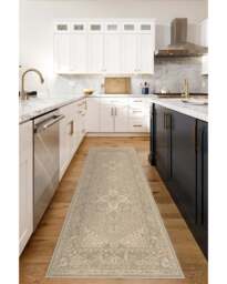 Maral Heriz Creme Rug - 305x425 - Machine Washable Area Rug - Kid & Pet Friendly - Indoor Rugs - Ruggable - thumbnail 2