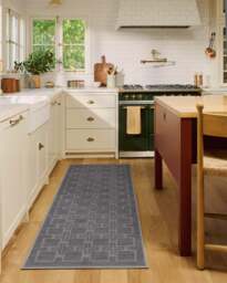 Fletcher Grey Rug - 60x90 - Machine Washable Area Rug - Kid & Pet Friendly - Indoor Rugs - Ruggable - thumbnail 2