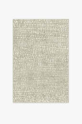 Crackle Light Grey Rug - 120x185 - Machine Washable Area Rug - Kid & Pet Friendly - Indoor Rugs - Ruggable