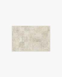 Uma Stone Flatwoven Rug Beige - 60x90 - Machine Washable Area Rug - Kid & Pet Friendly - Indoor Rugs - Ruggable - thumbnail 1