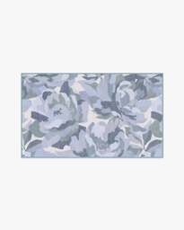 Fiona Blue Rug - 60x90 - Machine Washable Area Rug - Kid & Pet Friendly - Indoor Rugs - Ruggable - thumbnail 2