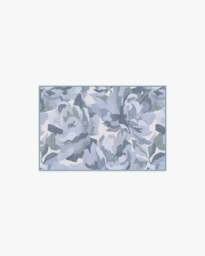 Fiona Blue Rug - 60x90 - Machine Washable Area Rug - Kid & Pet Friendly - Indoor Rugs - Ruggable - thumbnail 1