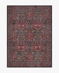 Blackthorn Amber Red Rug by Morris & Co. - 150x215 - Machine Washable Area Rug - Kid & Pet Friendly - Indoor Rugs - Ruggable - thumbnail 1
