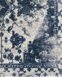 Kira Delft Blue Flatwoven Rug - 245x305 - Machine Washable Area Rug - Kid & Pet Friendly - Indoor Rugs - Ruggable - thumbnail 4