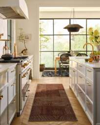 Ferra Copper Rug Brown - 60x90 - Machine Washable Area Rug - Kid & Pet Friendly - Indoor Rugs - Ruggable - thumbnail 2