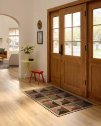 Hedra Soft Auburn Flatwoven Rug Brown - 60x90 - Machine Washable Area Rug - Kid & Pet Friendly - Indoor Rugs - Ruggable - thumbnail 2