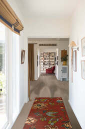 Frida Floral Red Rug - 75x305 - Machine Washable Area Rug - Kid & Pet Friendly - Indoor Rugs - Ruggable - thumbnail 2
