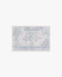 Kira Soft Blue Flatwoven Rug - 60x90 - Machine Washable Area Rug - Kid & Pet Friendly - Indoor Rugs - Ruggable - thumbnail 1