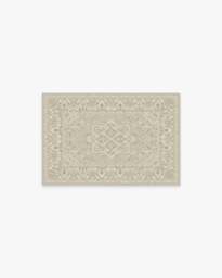Hendesi Heriz Cream Rug Beige - 60x90 - Machine Washable Area Rug - Kid & Pet Friendly - Indoor Rugs - Ruggable - thumbnail 1