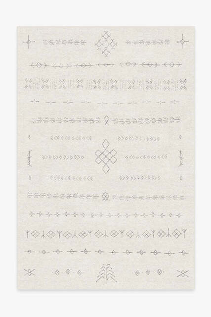 Astrid Off White Rug - 185x275 - Machine Washable Area Rug - Kid & Pet Friendly - Indoor Rugs - Ruggable - image 1