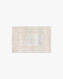 Ophelia Sand & Blue Flatwoven Rug - 60x90 - Machine Washable Area Rug - Kid & Pet Friendly - Indoor Rugs - Ruggable - thumbnail 1