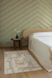 Holme Ivory & Natural Flatwoven Rug - 60x90 - Machine Washable Area Rug - Kid & Pet Friendly - Indoor Rugs - Ruggable - thumbnail 3