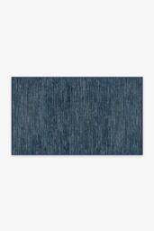 Chunky Solid Blue Outdoor Rug - 90x150 - Machine Washable Area Rug - Kid & Pet Friendly - Indoor Rugs - Ruggable - thumbnail 1