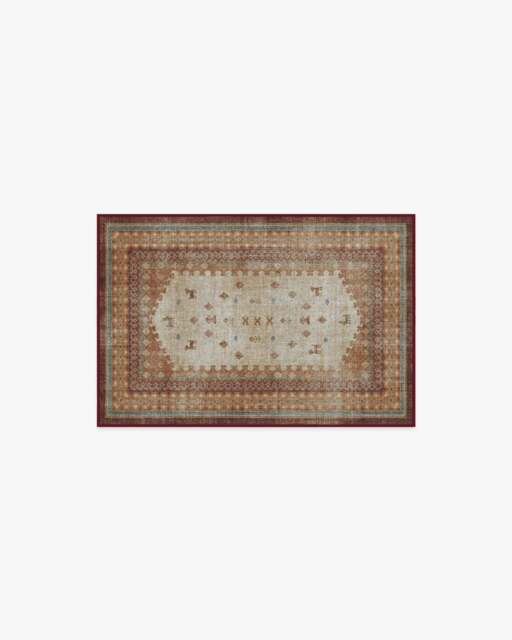 Mitra Multicolour Rug by Martyn Lawrence Bullard Brown - 60x90 - Machine Washable Area Rug - Kid & Pet Friendly - Indoor Rugs - Ruggable - image 1
