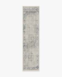 Kamran Blue Quartz Rug - 150x215 - Machine Washable Area Rug - Kid & Pet Friendly - Indoor Rugs - Ruggable - thumbnail 2