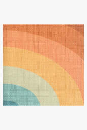 Absida Outdoor Rug Orange - 90x150 - Machine Washable Area Rug - Kid & Pet Friendly - Indoor Rugs - Ruggable - thumbnail 2