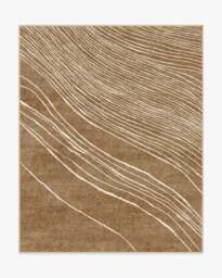 Dune Warm Brown Rug by The Local Project - 75x215 - Machine Washable Area Rug - Kid & Pet Friendly - Indoor Rugs - Ruggable - thumbnail 2