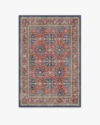 Alessia Royal Red Flatwoven Rug - 120x185 - Machine Washable Area Rug - Kid & Pet Friendly - Indoor Rugs - Ruggable - thumbnail 1