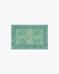 Blackthorn Multicolour Jade Rug by Morris & Co. - 60x90 - Machine Washable Area Rug - Kid & Pet Friendly - Indoor Rugs - Ruggable - thumbnail 1